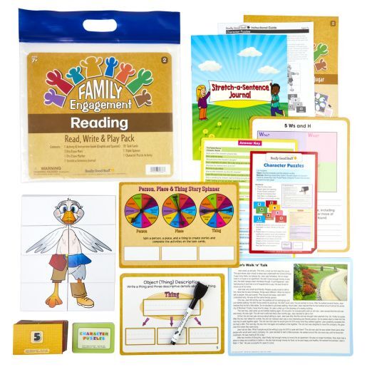 Family Engagement Reading - Read, Write and Play Pack - Second Grade by Really Good Stuff