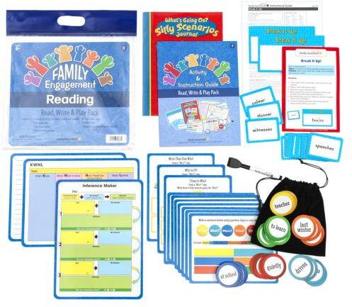 Family Engagement Reading - Read, Write and Play Pack - Third Grade by Really Good Stuff