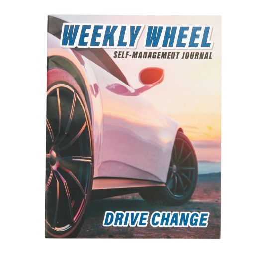 Really Good Stuff Weekly Wheel Self-Management Journal - Set of 12 Journals by Really Good Stuff