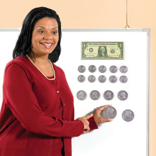 Big Money Magnetic Coins And Bills Set by Educational Insights