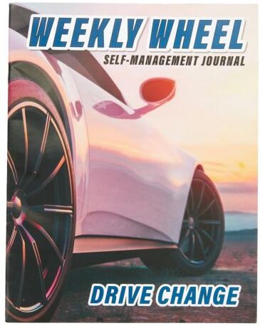 Really Good Stuff Weekly Wheel Self-Management Journal - Set of 12 Journals by Really Good Stuff