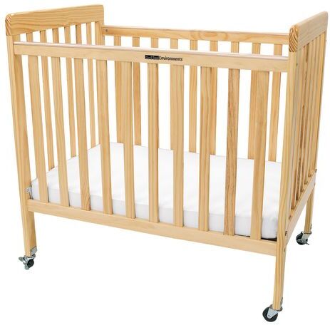 Environments Low-Profile Compact Crib with Mattress by Environments