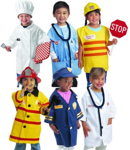 Excellerations Career Costumes - Set of 6