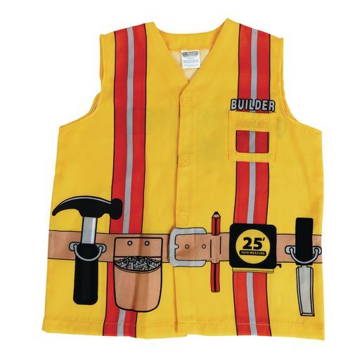 Construction Worker Washable Career Costume by Aeromax