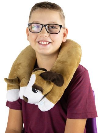 Bouncy Band Puppy Sensory Vibrating Neck Pillow by Bouncy Bands