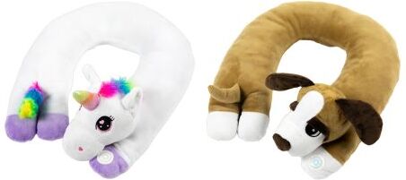 Bouncy Band Puppy & Unicorn Sensory Vibrating Neck Pillows - 2 Pack by Bouncy Bands