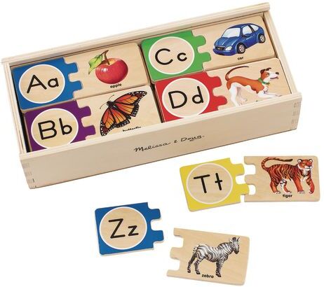 Self-Correcting Alphabet Puzzles by Melissa & Doug