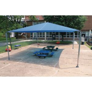 Blue Stand Alone Shade Structure by Sportsplay