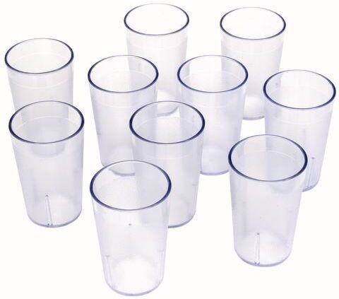 5 oz. Clear Tumbler- Set of 10 by Carlisle Foodservice Products