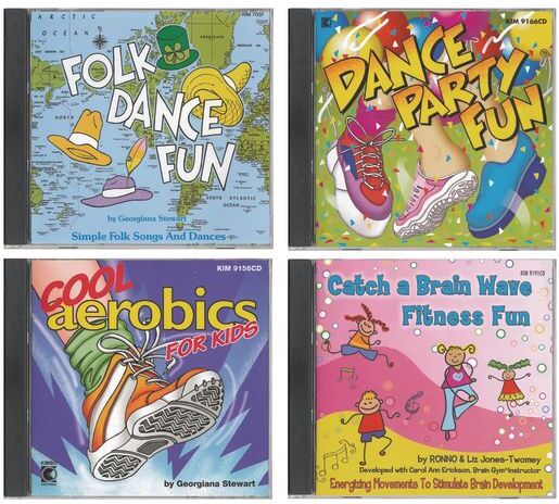 Daily Fitness - 4 CD Set by KIMBO Educational