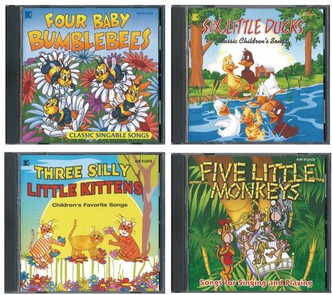 Classic Children's Songs - 4 CDS by KIMBO Educational