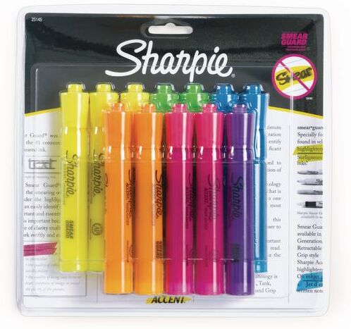 Sharpie Accent Highlighters - Set of 12