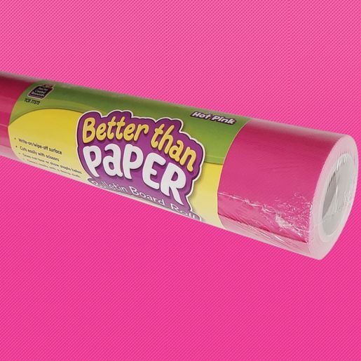 Better Than Paper Bulletin Board Rolls U+2013 Pink - 1 roll by Really Good Stuff