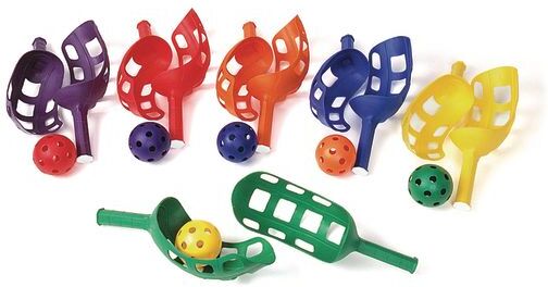 Discount School Supply Scoop Ball - 6 Sets in 6 Colors by Discount School Supply