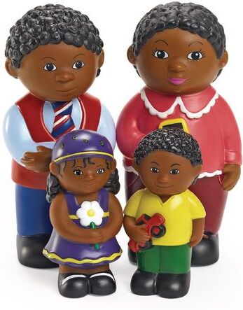 Excellerations Our Soft Family Dolls African American - Set of 4