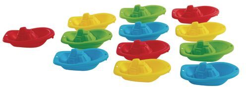 Stacking Sand & Water Boats Set of 12 by Playgo Toys