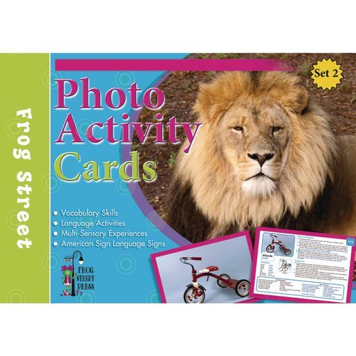 Photo Activity Cards Toddler by Frog Street Press