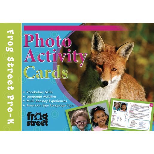 Photo Activity Cards Preschool by Frog Street Press
