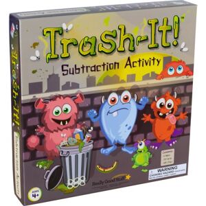 Trash-It Subtraction Activity - 1 game by Really Good Stuff