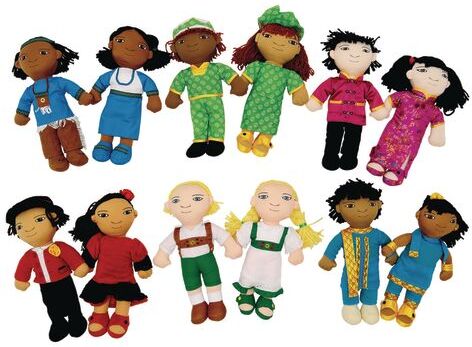 Excellerations World Friends Dolls - Set of All 12