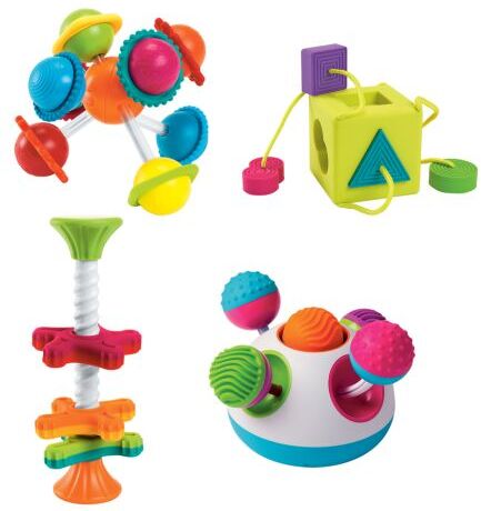 Baby Brain Building Kit 4 Pieces by Fat Brain Toys