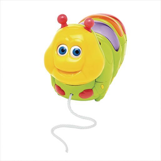 Lights & Sounds Pull Along Musical Caterpillar by Red Box Toy Factory