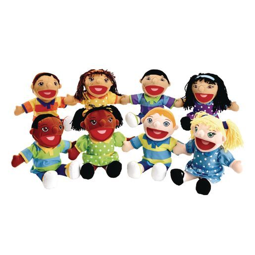 Excellerations Girl & Boy Puppet Pairs - Set of All 8