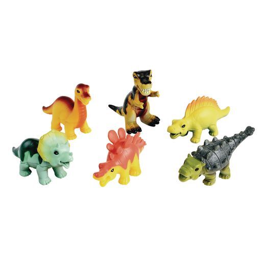 Excellerations Soft Touch Baby Dinosaurs - Set of 6