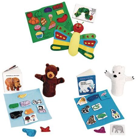 Eric Carle Books with Props by Discount School Supply