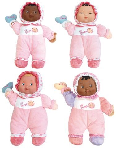 Lil Hugs Soft Body Baby Doll 12 - Set of All 4 by JC Toys