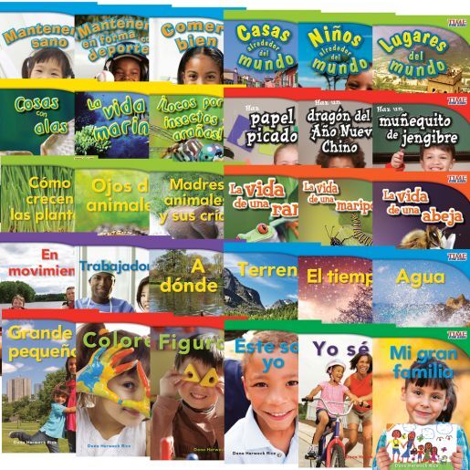 TIME FOR KIDS Informational Text Grade 1 Readers Spanish 30-Book Set by Really Good Stuff