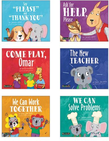 I Communicate and Collaborate Books - Set of 6 by Newmark Learning