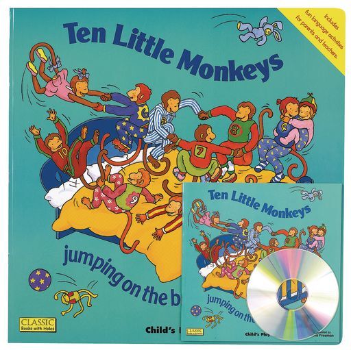 Ten Little Monkeys Big Book & CD Superset by Child's Play