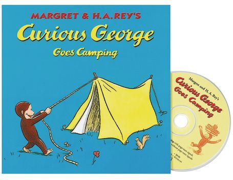 Curious George Goes Camping Book & CD by Houghton Mifflin Harcourt