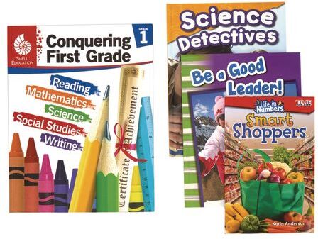 Conquering First Grade, 4-Book Set by Shell Education