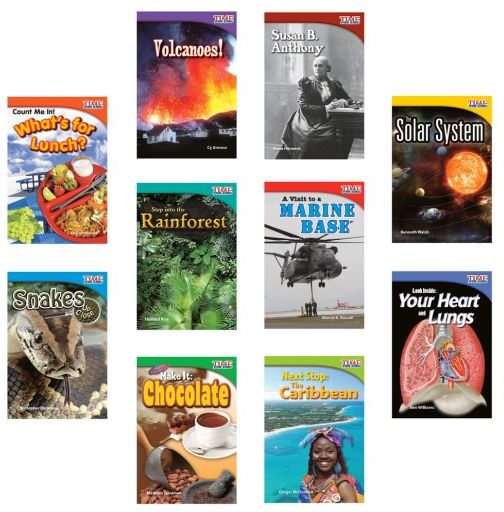 TIME FOR KIDS Informational Text Grade 2 Readers Set 3 10-Book Set by Shell Education