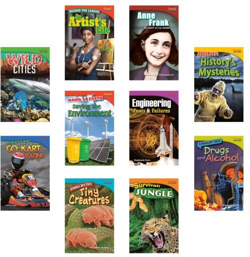 TIME FOR KIDS Informational Text Grade 4 Readers Set 3 10-Book Set by Shell Education