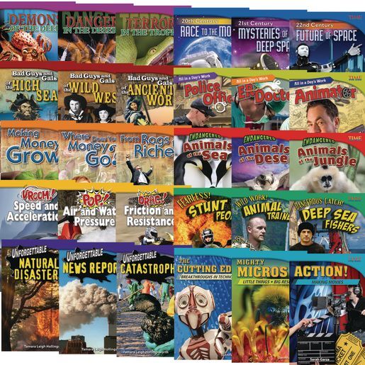 TIME FOR KIDS Informational Text Grade 5 Readers 30-Book Set by Shell Education