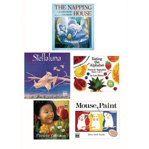 Classic Big Books - 5 Titles by Houghton Mifflin Harcourt
