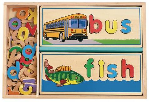 See and Spell Picture Puzzle by Melissa & Doug