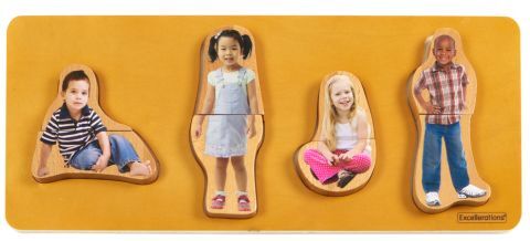 Excellerations Toddler Photo Puzzles- Children