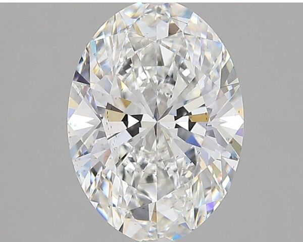 Allurez 2.48 Carat F-SI1 Excellent Cut Oval Diamond