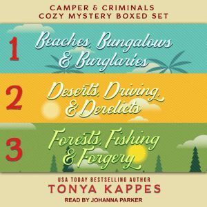 Tantor Audio Camper and Criminals Cozy Mystery Boxed Set: Books 1-3