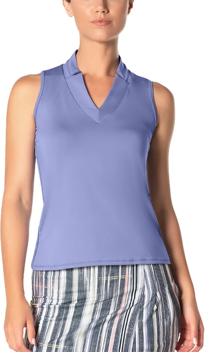 Lucky In Love Womens Chi Chi Golf Tank Top - Purple, Size: X-Small