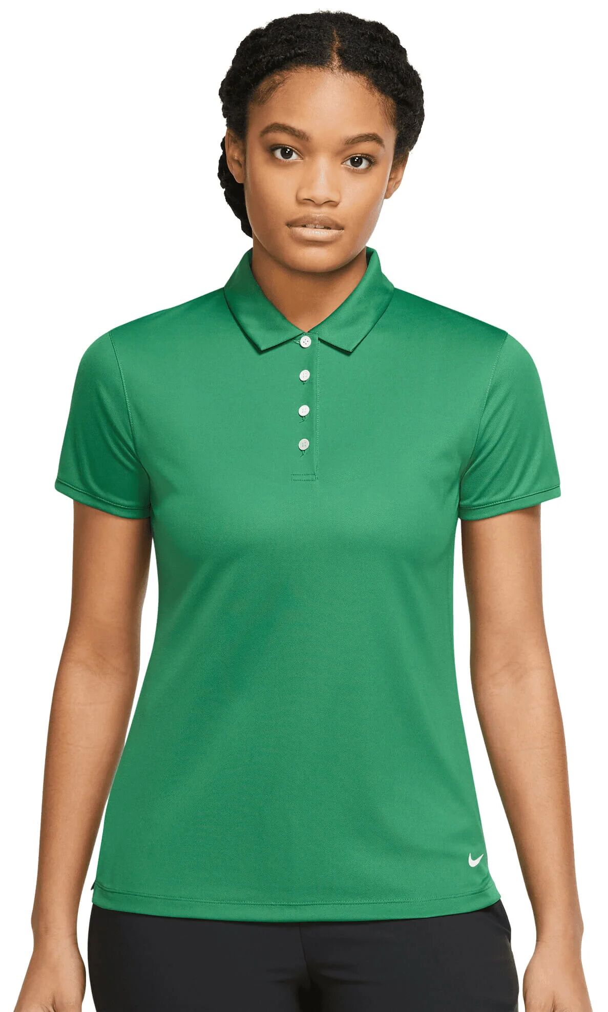 Nike Womens Dri-FIT Victory Golf Polo Shirt - Green, Size: X-Large