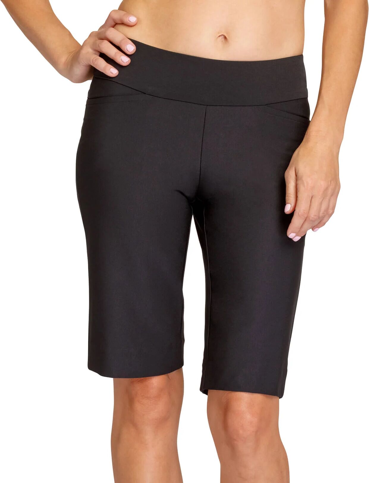 Tail Activewear Womens Mulligan Golf Shorts - Black, Size: 10