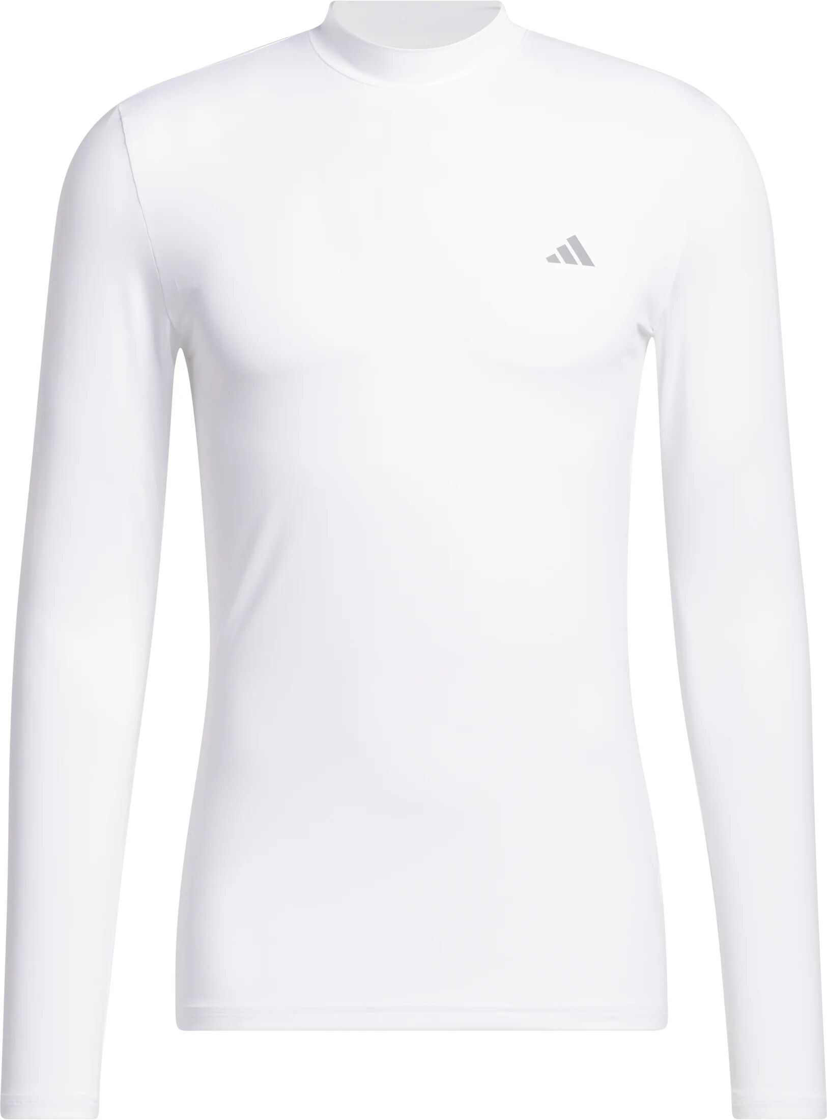 adidas Base Layer Long Sleeve Men's Golf Shirt - White, Size: Large