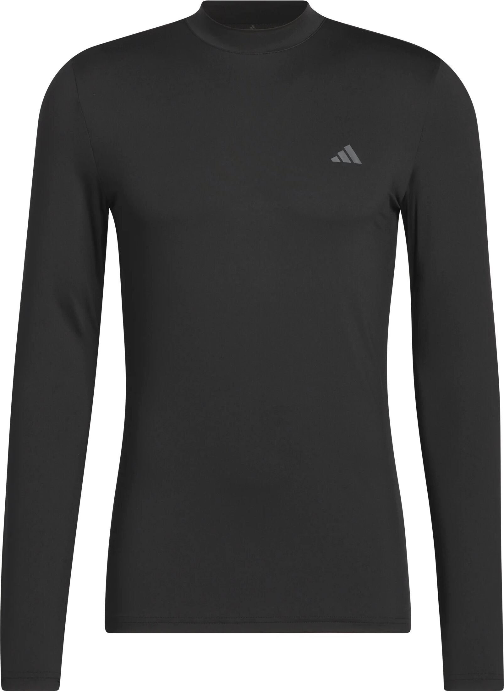 adidas Base Layer Long Sleeve Men's Golf Shirt - Black, Size: Small