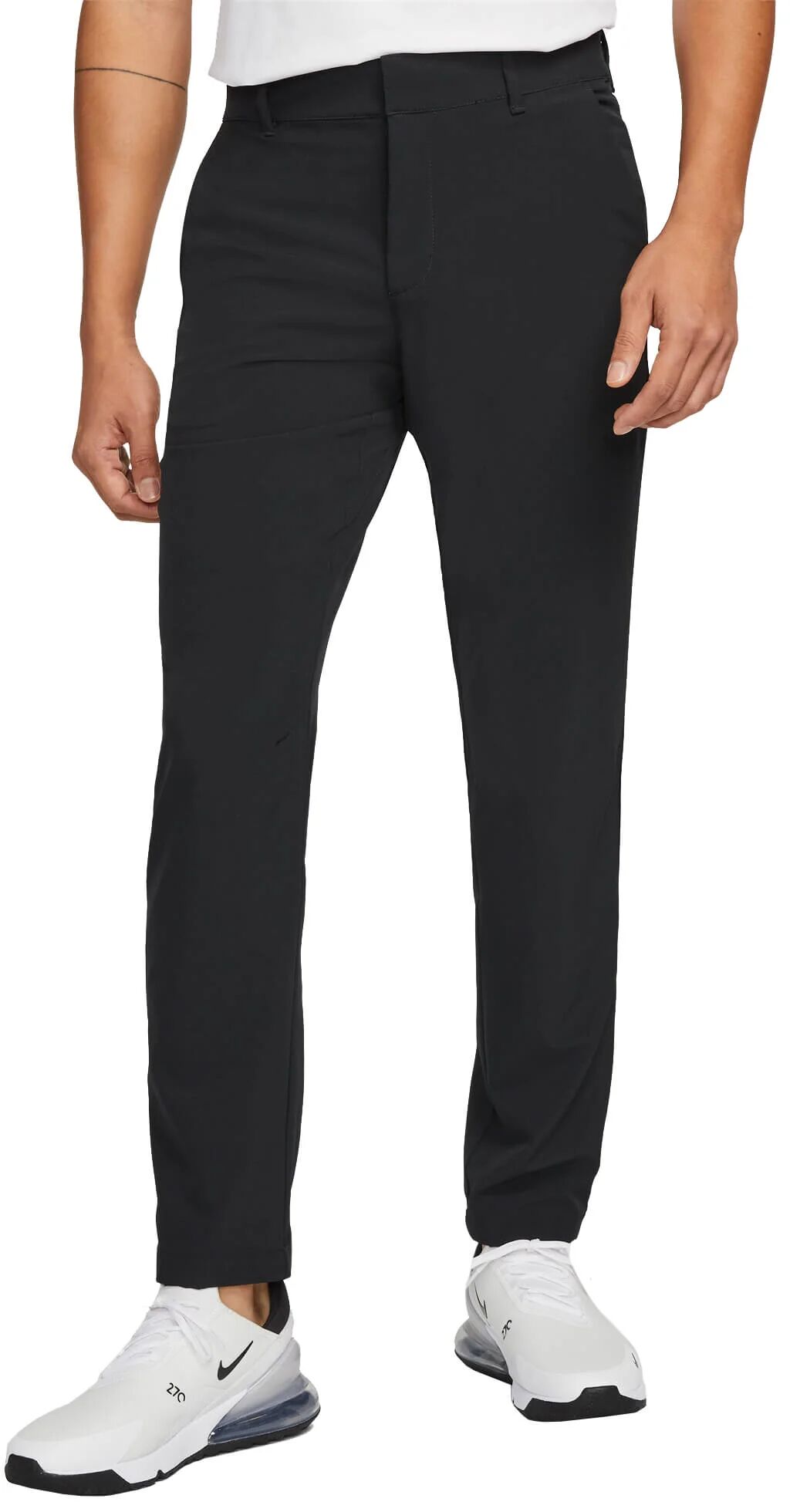 Nike Dri-FIT Vapor Slim-Fit Men's Golf Pants - Black, Size: 38x34