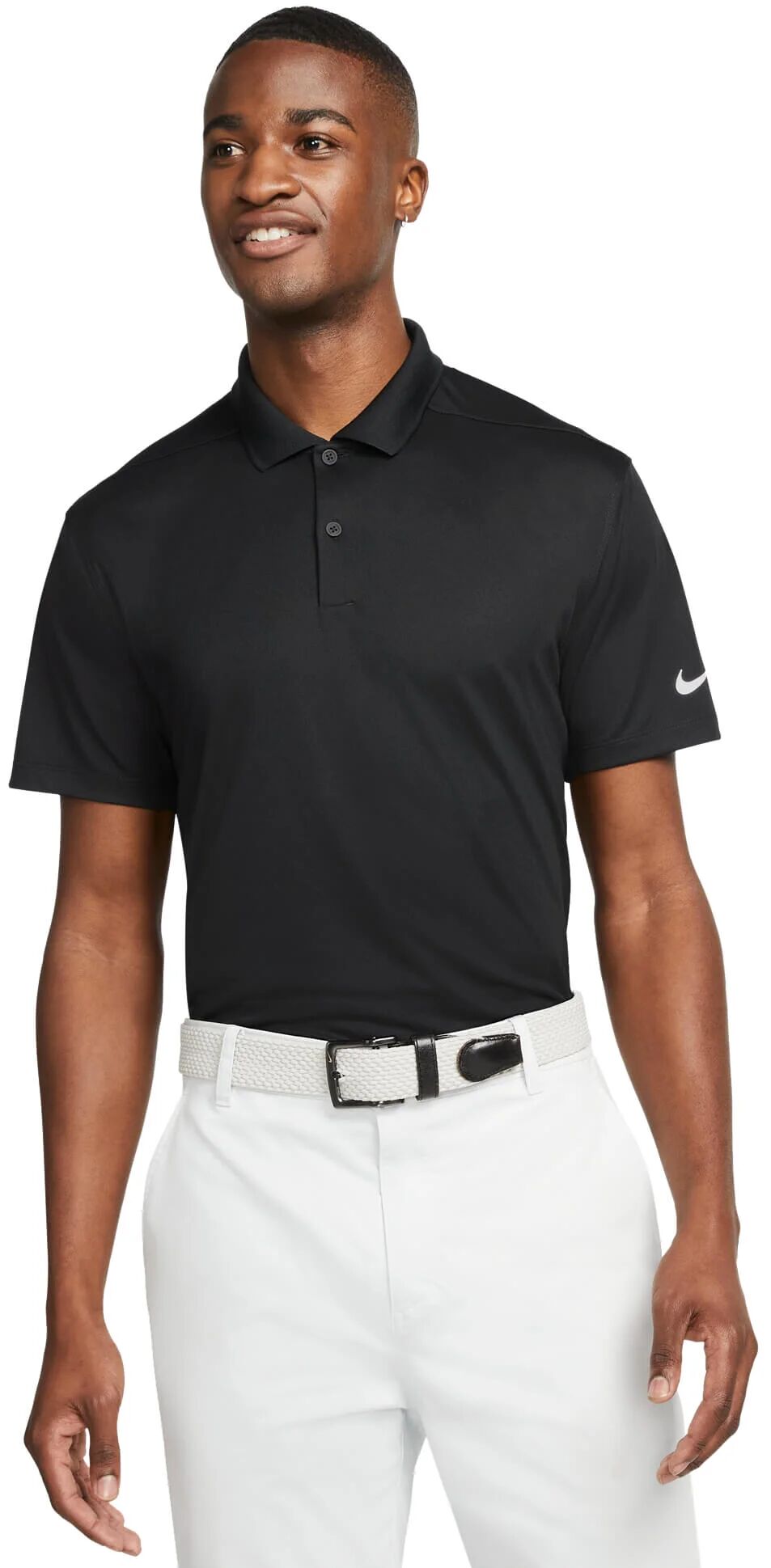 Nike Dri-FIT Victory Men's Golf Polo Shirt - Black, Size: Large